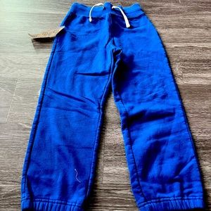 Girls lands end royal blue joggers size 8